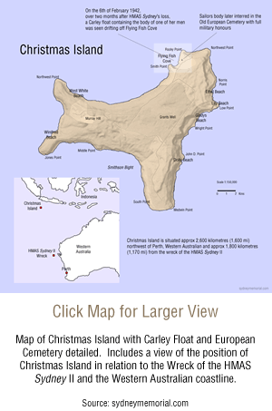 Christmas Island Map